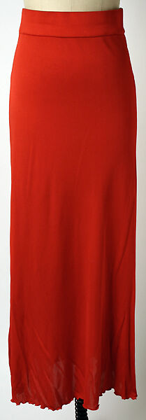 Evening dress, Stephen Burrows (American, born 1943), nylon, American