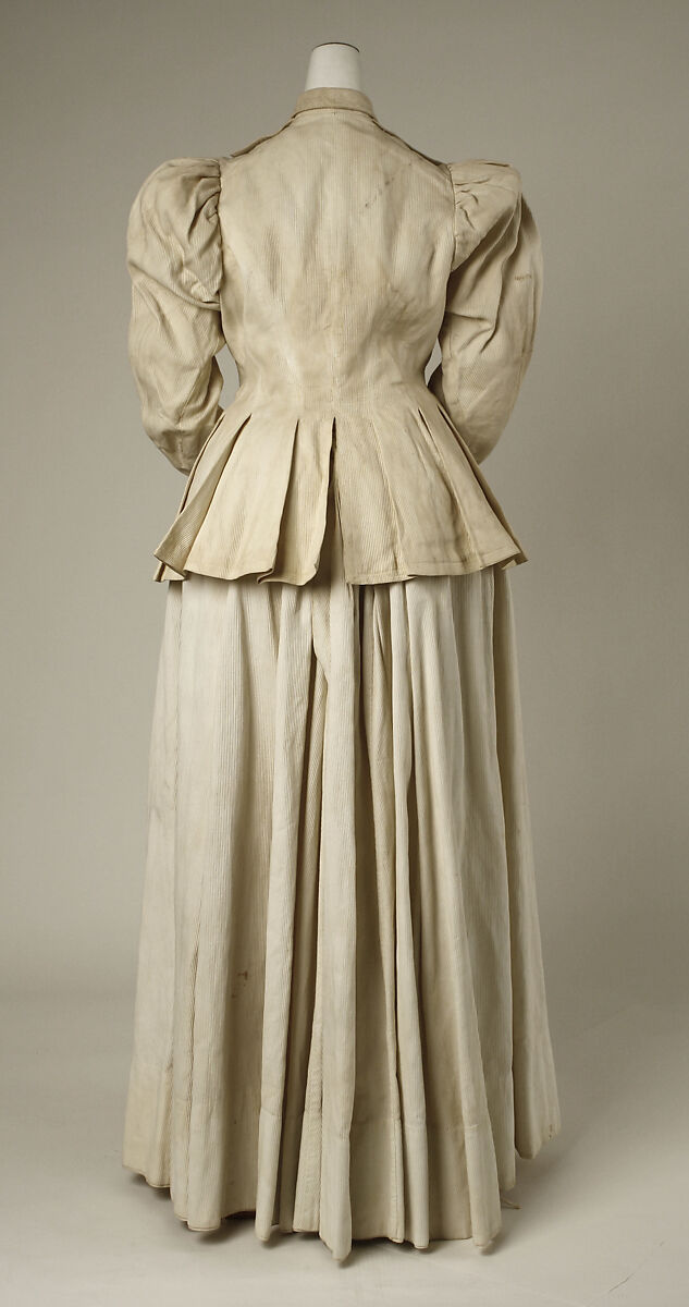 Suit, cotton, American