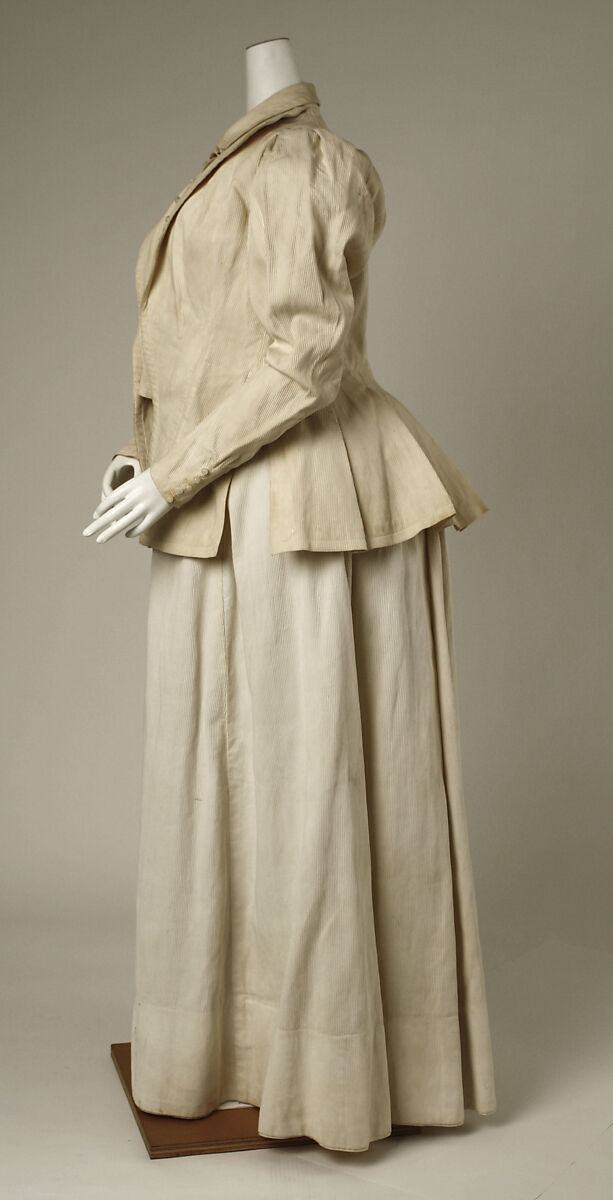 Suit, cotton, American