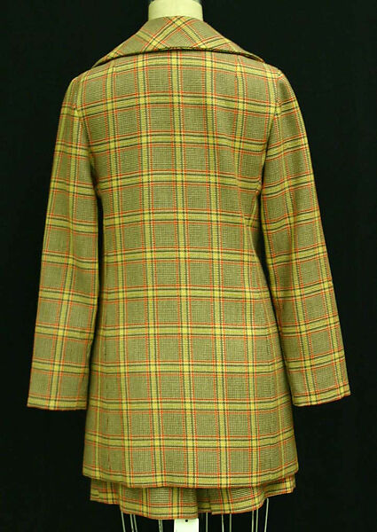 Ensemble, Oscar de la Renta, LLC. (American, founded 1965), (a–d) wool; (e) leather, American