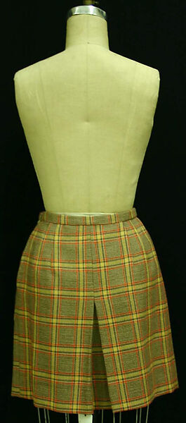 Ensemble, Oscar de la Renta, LLC. (American, founded 1965), (a–d) wool; (e) leather, American