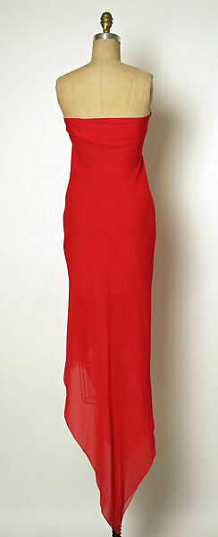 Evening ensemble, Halston (American, Des Moines, Iowa 1932–1990 San Francisco, California), a,b) silk, American