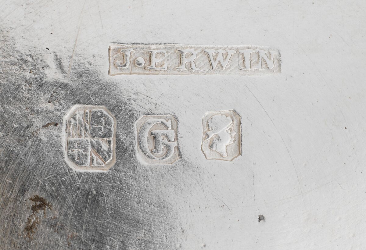 Tobacco Box, John Erwin (active ca. 1809–21), Silver, American