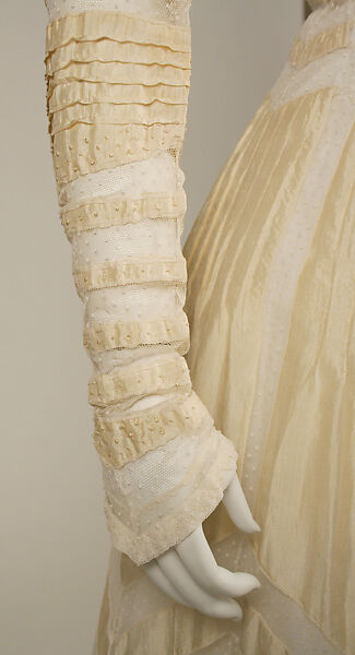 Afternoon dress, silk, American