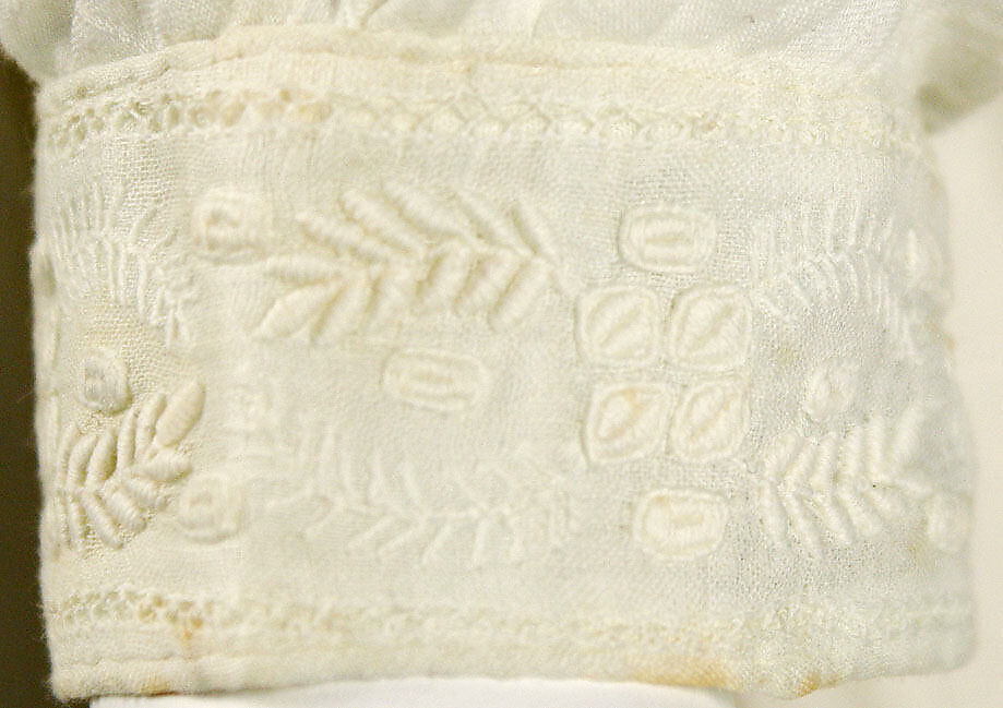 Dress, cotton, American