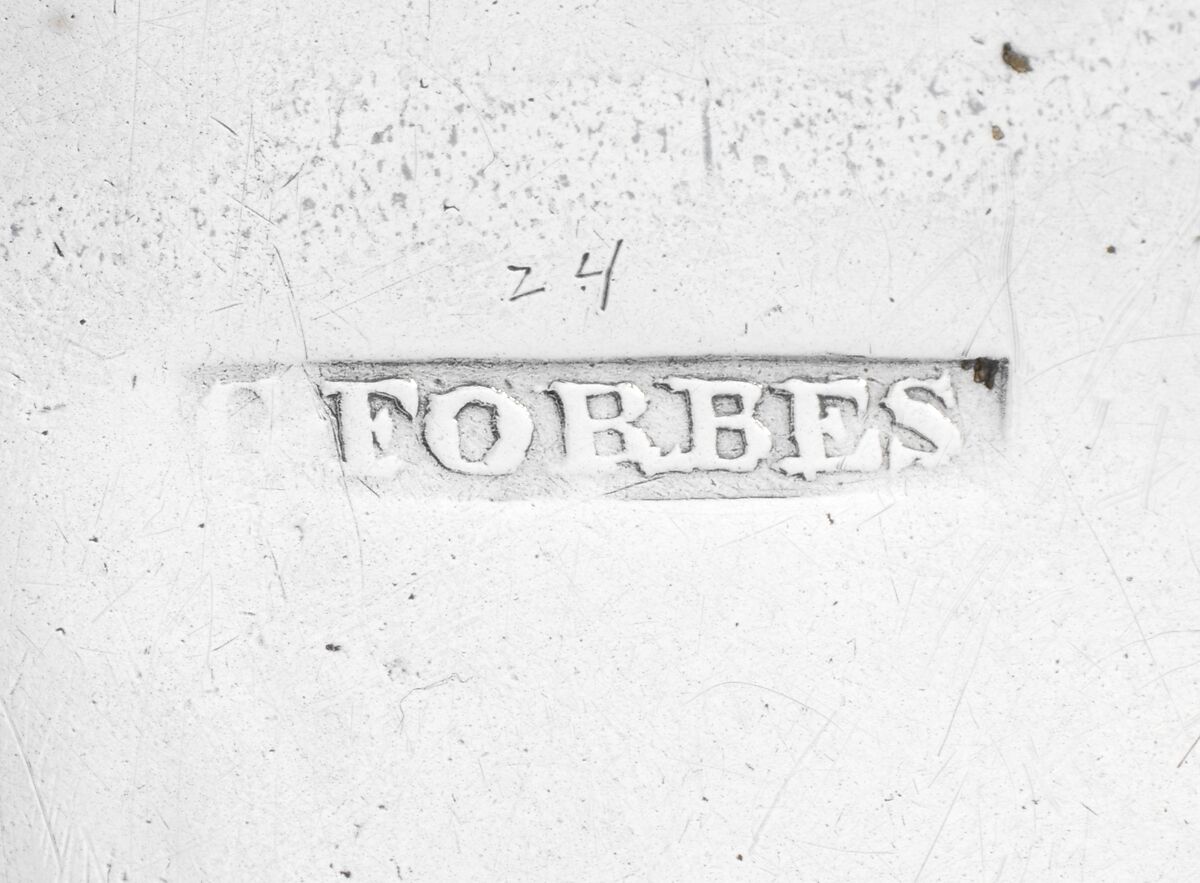 Tobacco Box, Garret Forbes (1785–1851), Silver, American