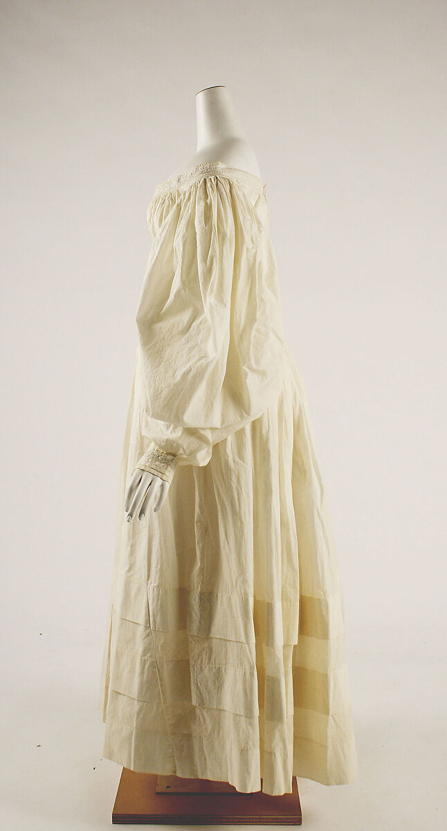 Dress, cotton, British