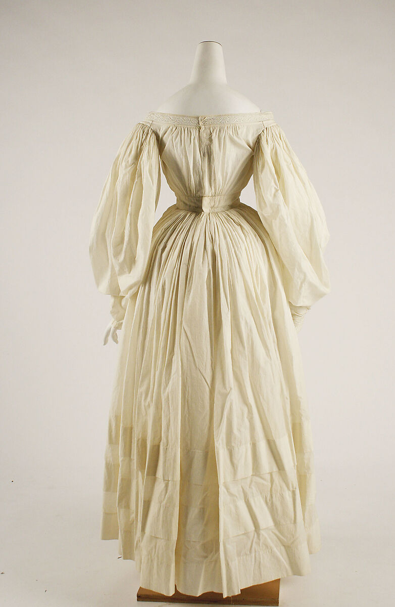 Dress, cotton, British