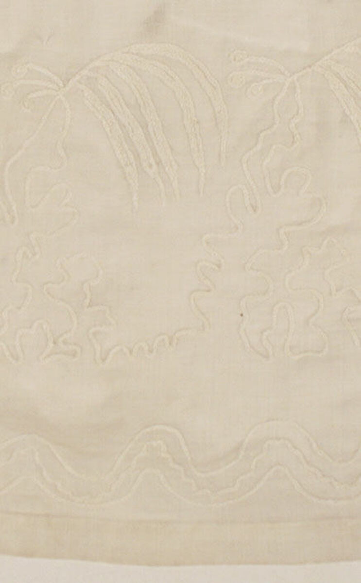 Dress, linen, cotton, American