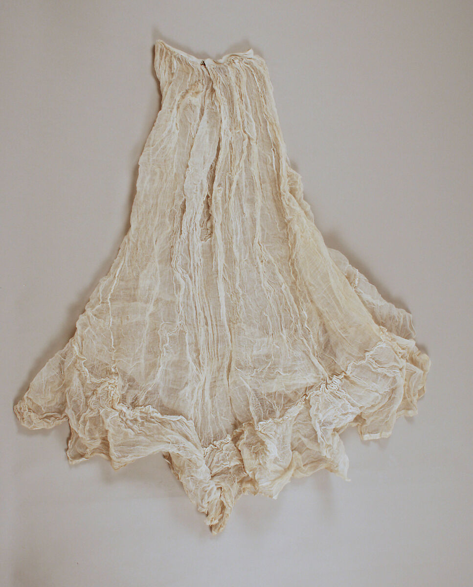 Afternoon dress, cotton, European