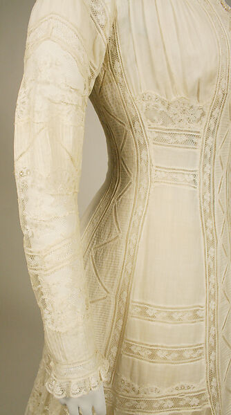 Dress, (a) cotton, American