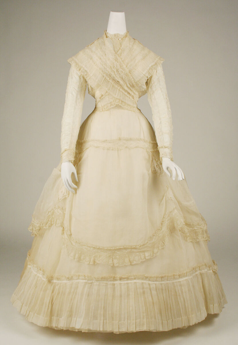 Ensemble, cotton, French 