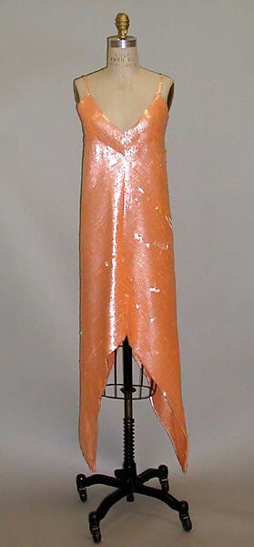 Evening ensemble, Arnold Scaasi (American, born Montreal, Canada, 1931–2015), silk, feathers, plastic, American