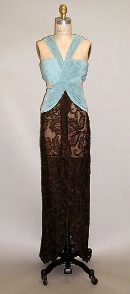 Evening dress, Arnold Scaasi (American, born Montreal, Canada, 1931–2015), silk, synthetic fiber, American