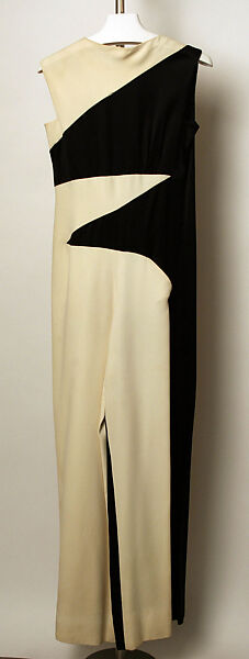 Evening pajamas, Arnold Scaasi (American, born Montreal, Canada, 1931–2015), silk, American