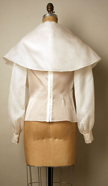 Blouse, Arnold Scaasi (American, born Montreal, Canada, 1931–2015), silk, American