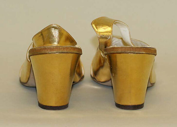 Mules, Jerro Brothers (American), leather, American