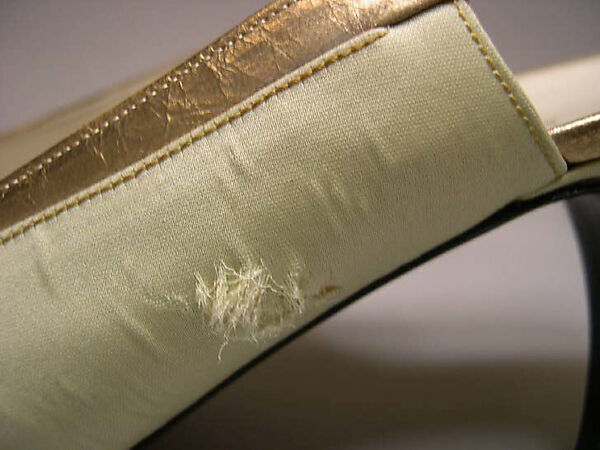 Evening ensemble, House of Givenchy (French, founded 1952), (a-d) silk; (c, d) leather, French