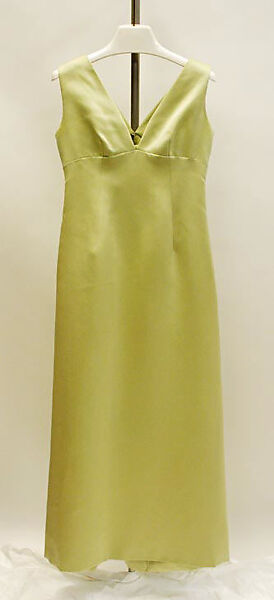 Evening ensemble, House of Givenchy (French, founded 1952), (a-d) silk; (c, d) leather, French