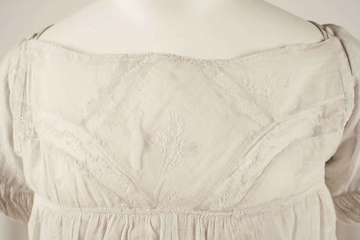 Dress, cotton, British