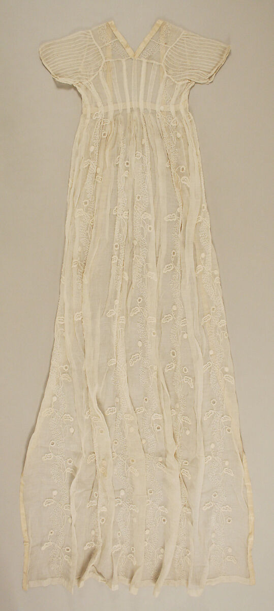 Dress, cotton, British