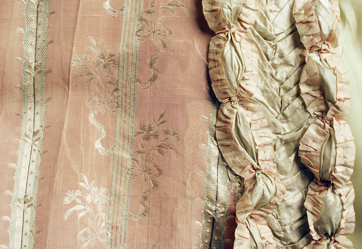 Robe à la Circassienne, silk, French