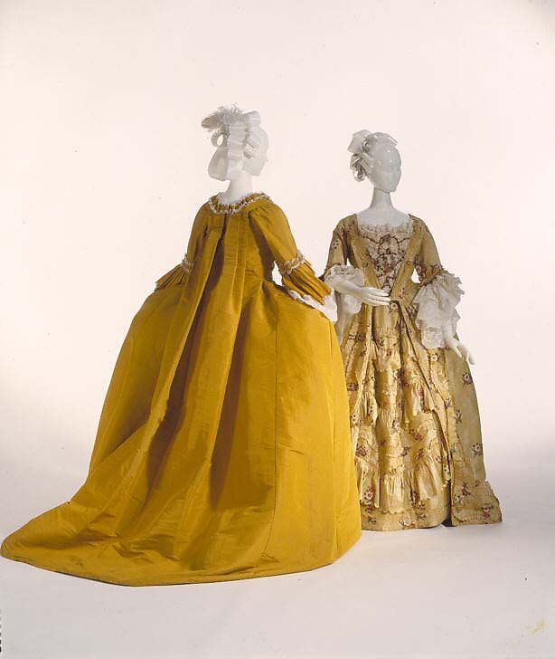 Robe à la française | French | The Metropolitan Museum of Art