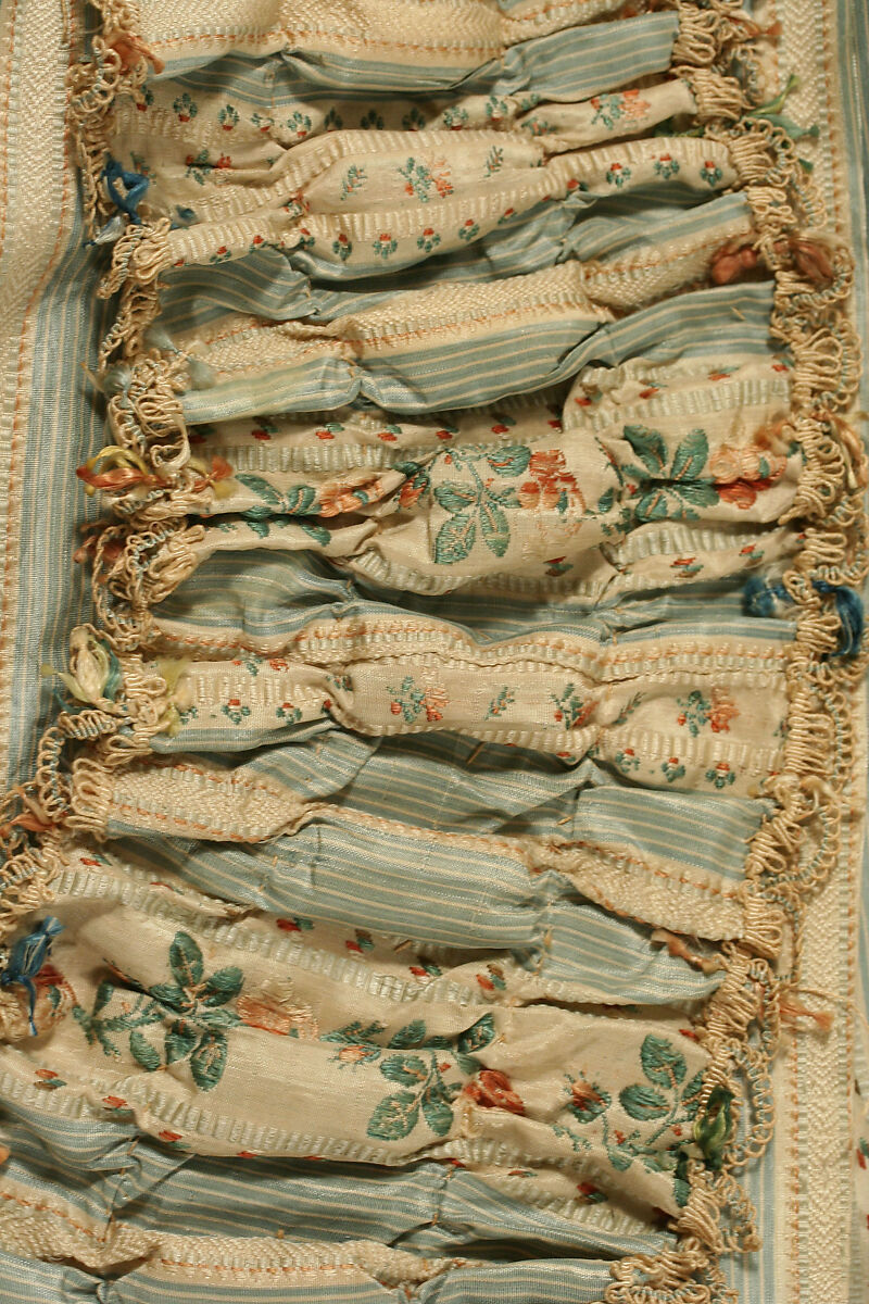 Robe à la française, silk, French