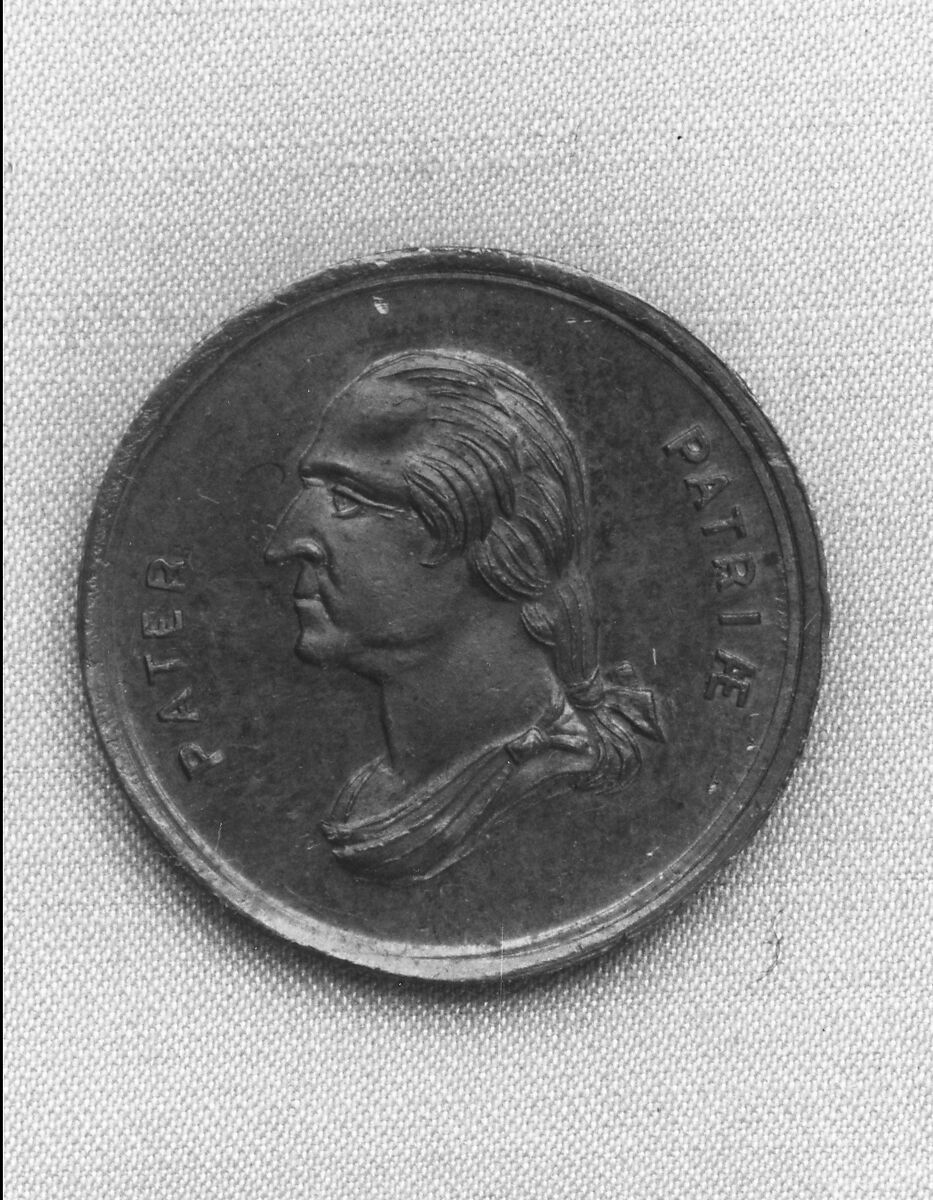 Medal, Probably gilt copper
