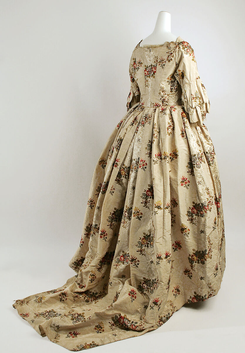 Underskirt, silk, British