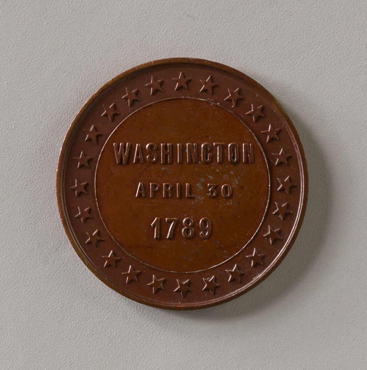 Token of George Washington, Bronze 