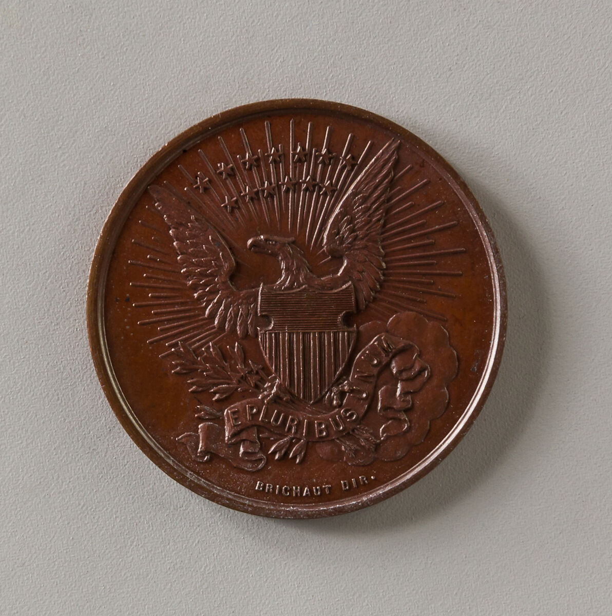 Token of George Washington, Bronze