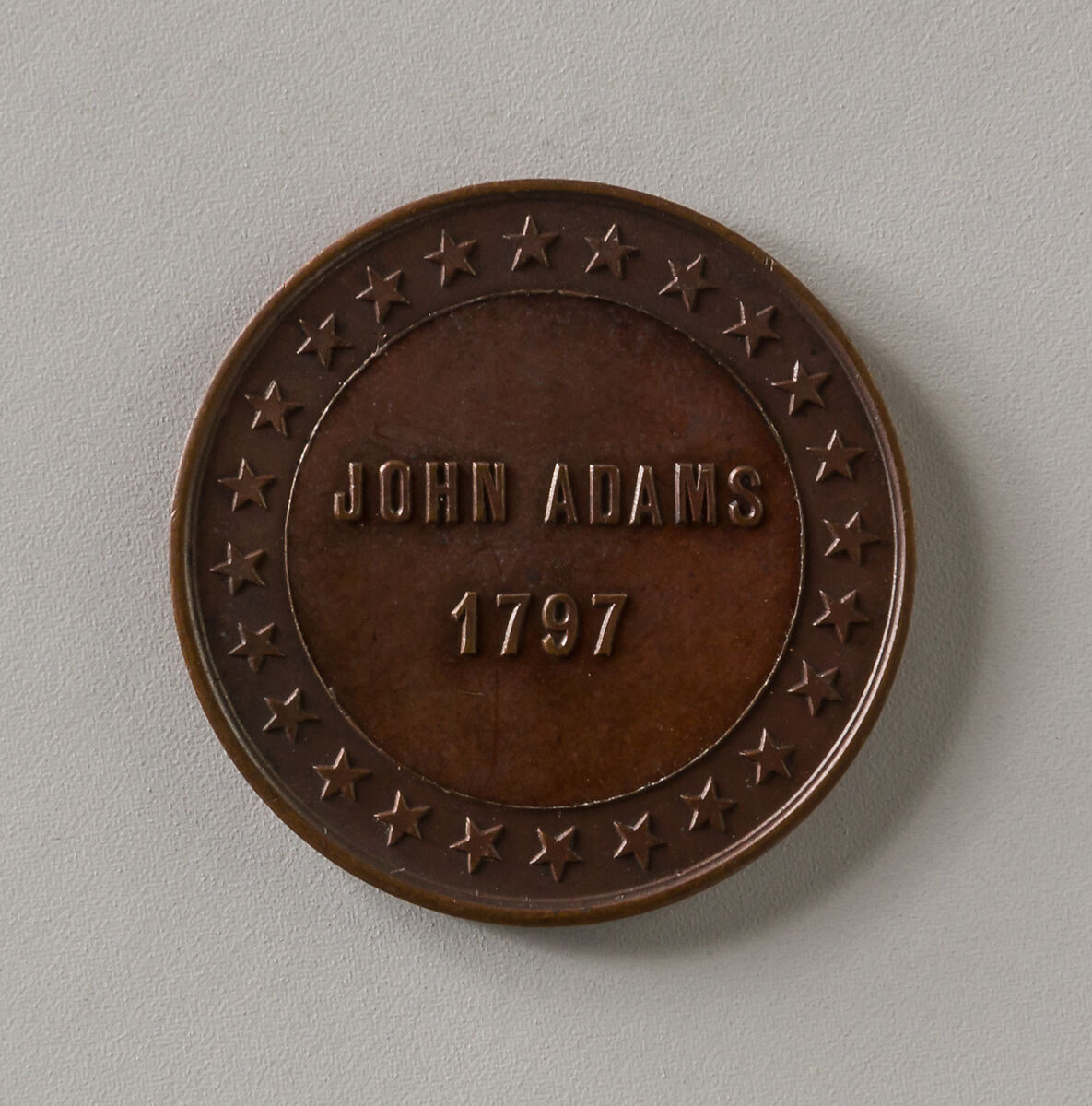 Token of John Adams, Bronze 