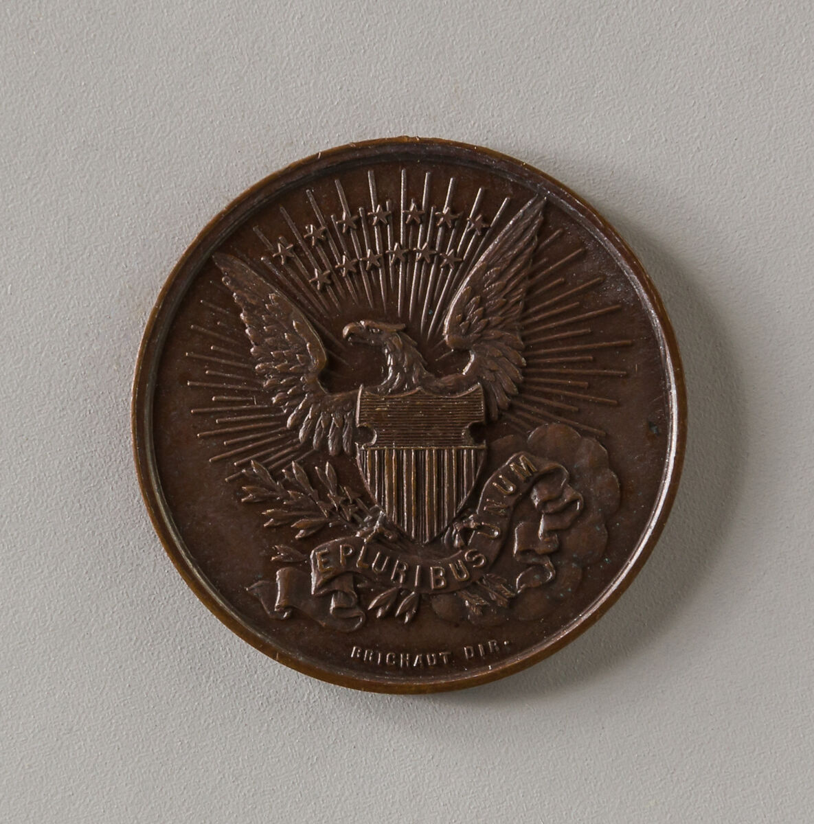Token of John Adams, Bronze