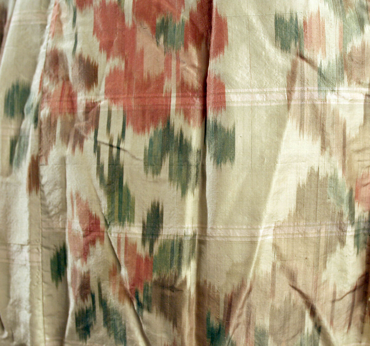Robe à l'anglaise, silk, French