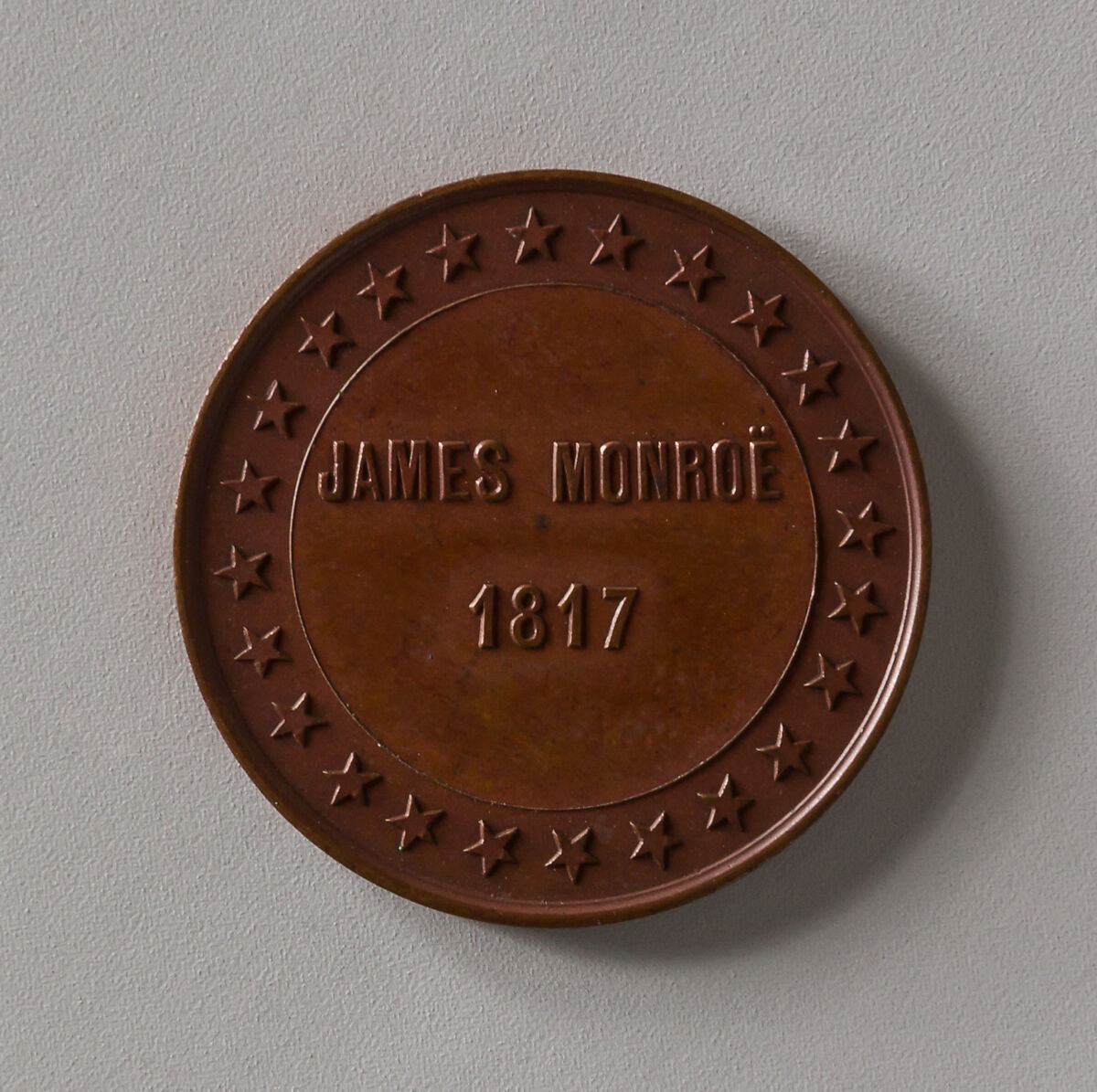 Token of James Monroe, Bronze 