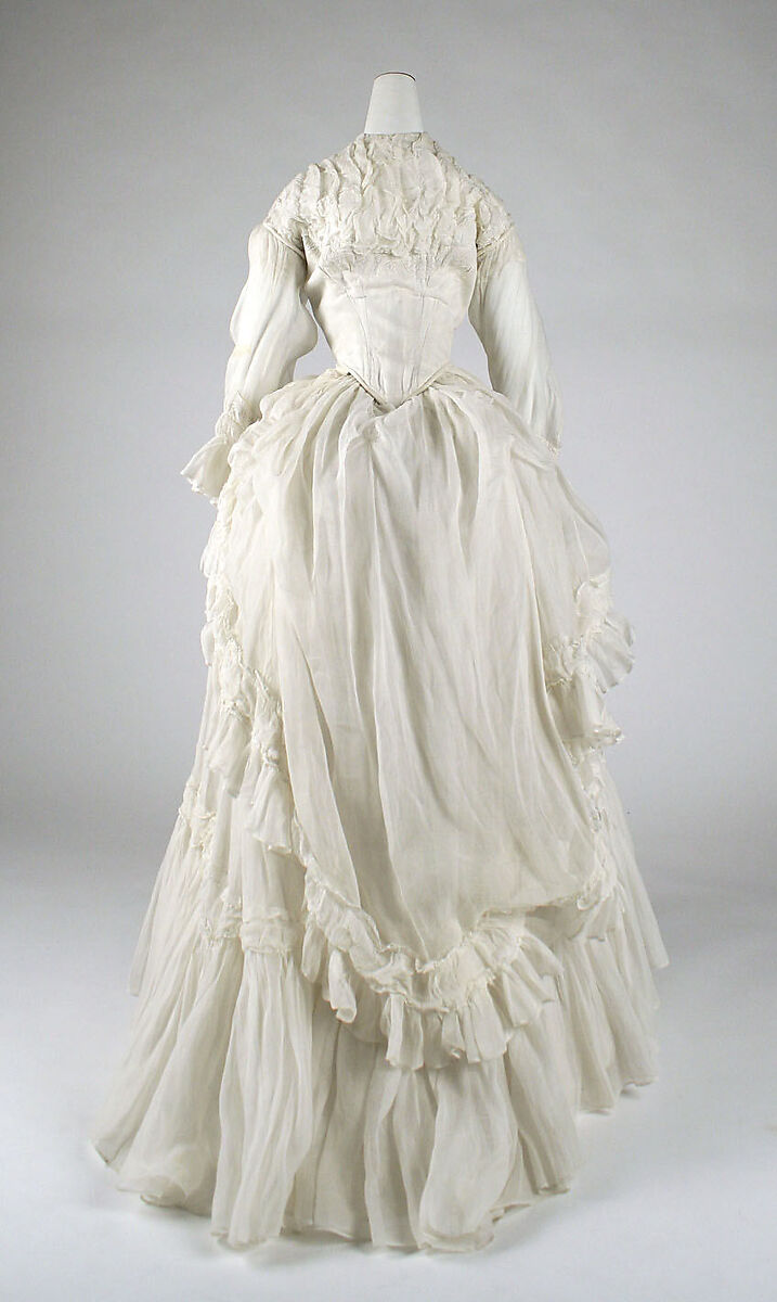 (a–c) cotton; (d) linen, American