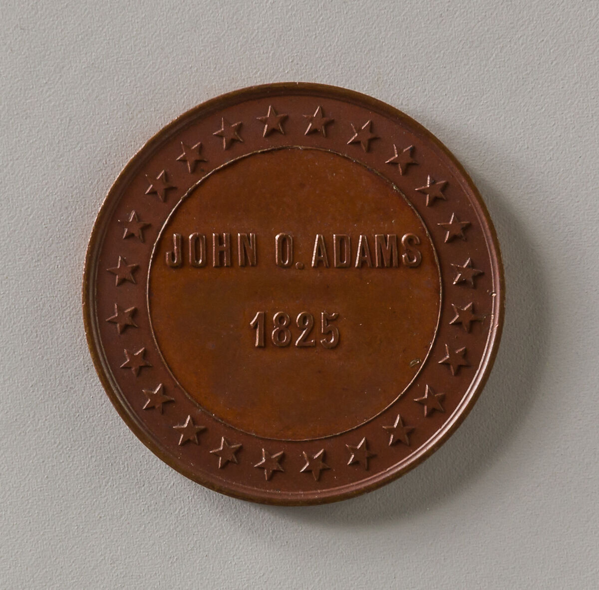 Token of John Quincy Adams, Bronze 