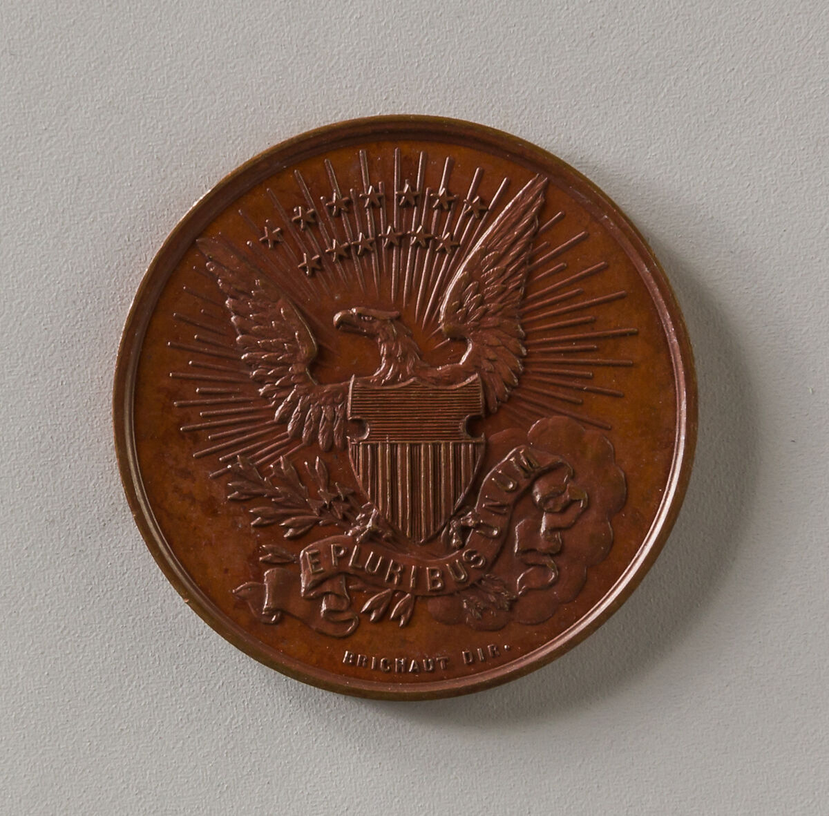 Token of John Quincy Adams, Bronze