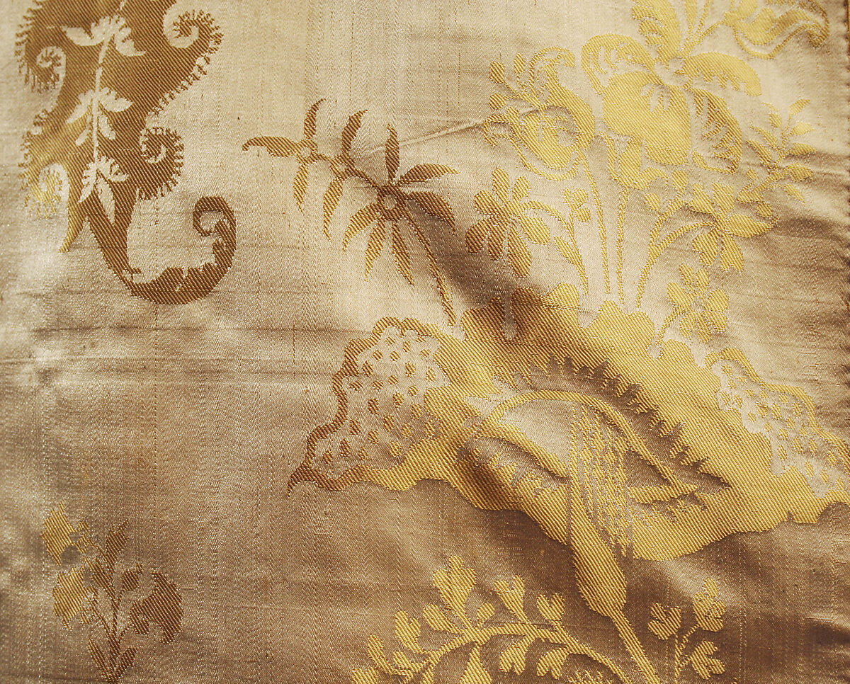 Dress, silk, American