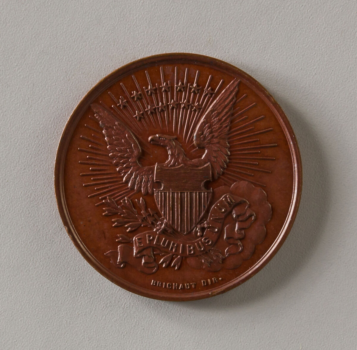 Token on Martin Van Buren, Bronze