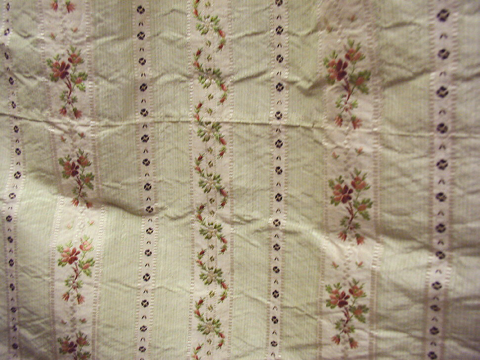 Robe à l'anglaise, silk, French