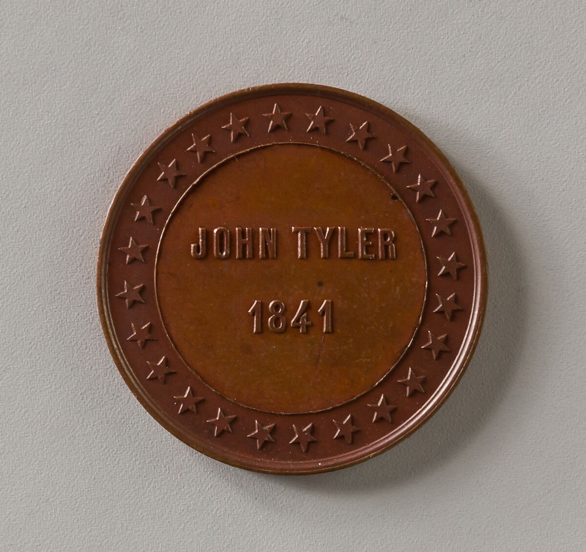 Token of John Tyler, Bronze 