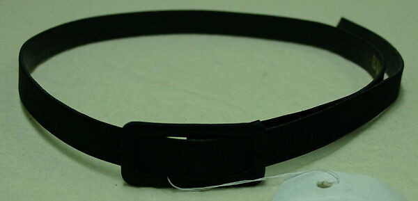 Evening ensemble, House of Balmain (French, founded 1945), (a, b) straw, silk; (c, d) silk; (e, f) leather, silk, French