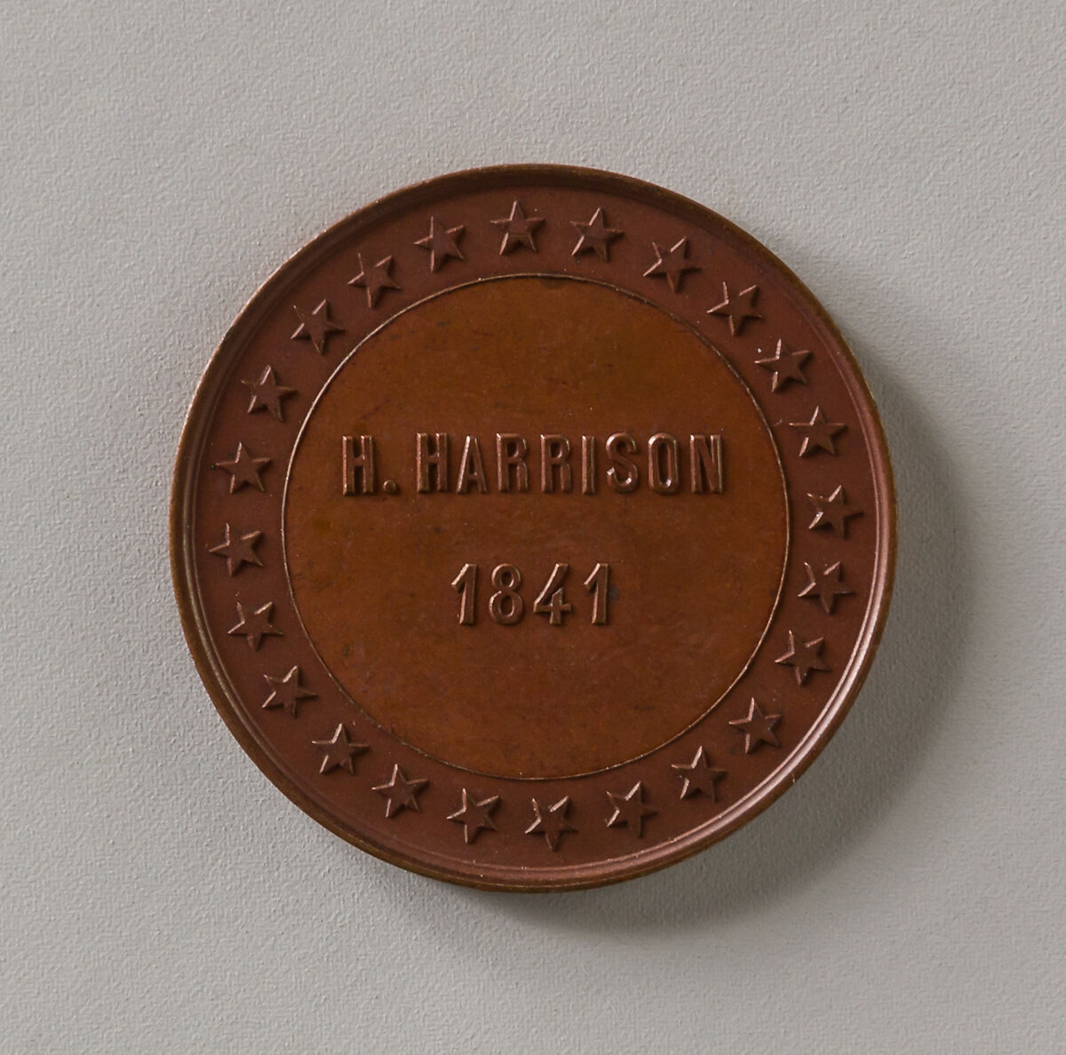 Token of William Henry Harrison, Bronze 