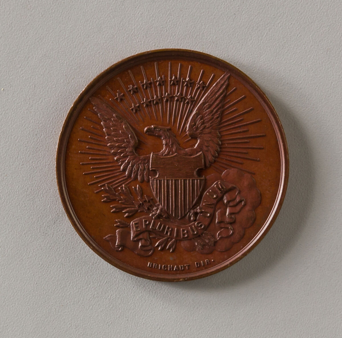 Token of William Henry Harrison, Bronze