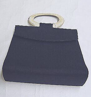 Purse, Yves Saint Laurent (French, founded 1961), linen, bone, French 