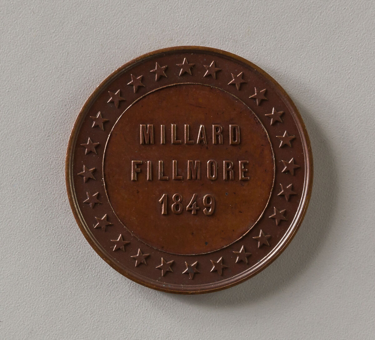 Token of Millard Fillmore, Bronze 