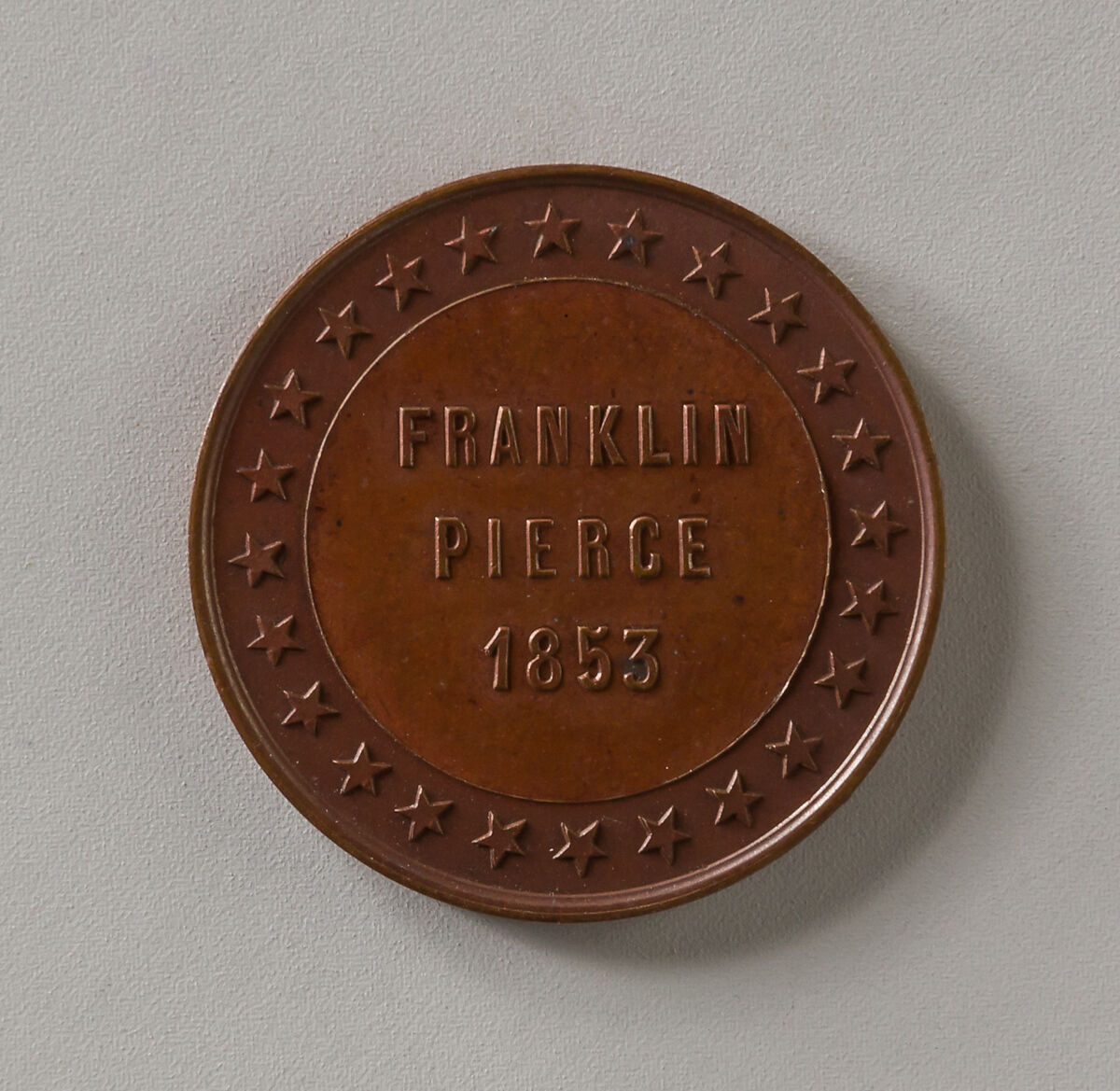 Token of Franklin Pierce, Bronze 