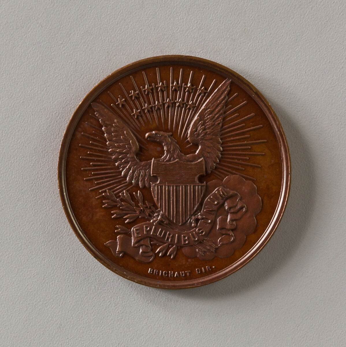Token of James Buchanan, Bronze